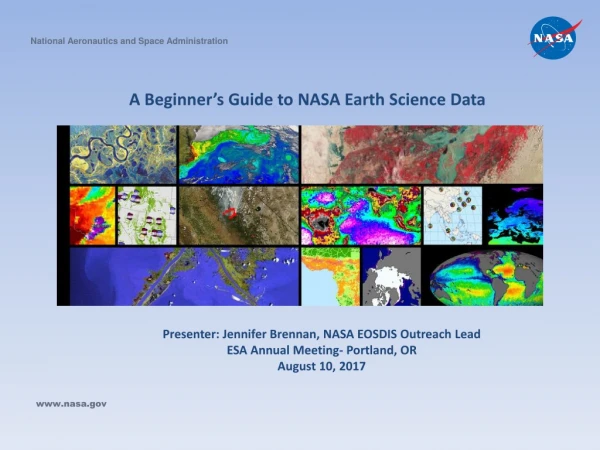 A Beginner’s Guide to NASA Earth Science Data