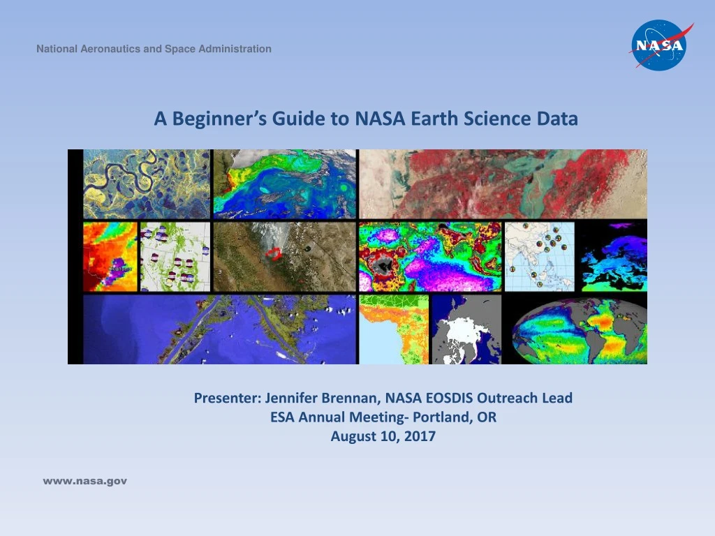 a beginner s guide to nasa earth science data
