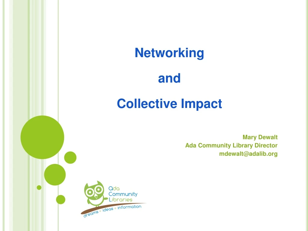 networking and collective impact