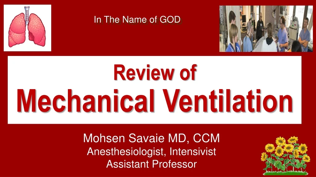 review of mechanical ventilation