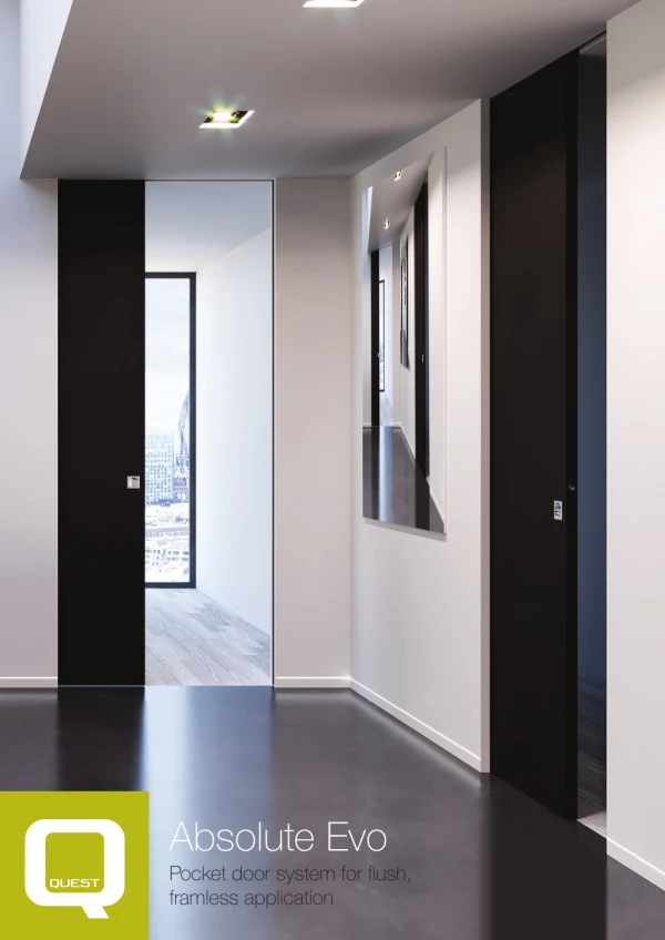 Absolute Evo Pocket door Systems By Quest Hardware