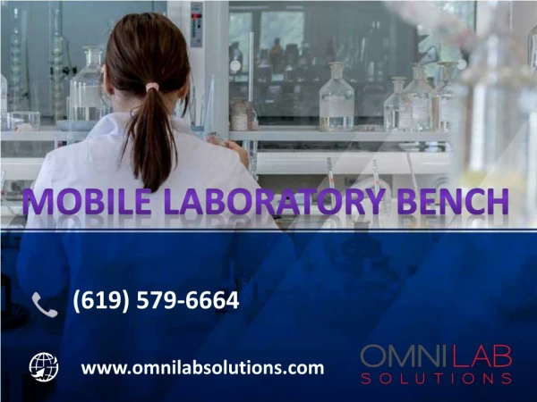 mobile laboratory bench