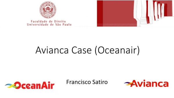 Avianca Case ( Oceanair )