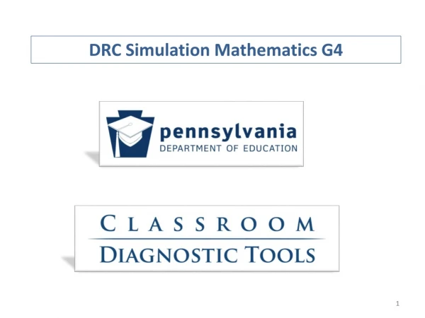 DRC Simulation Mathematics G4