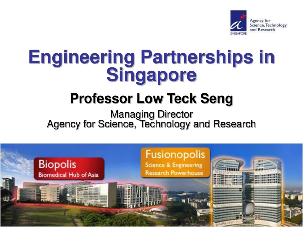 engineering partnerships in singapore professor