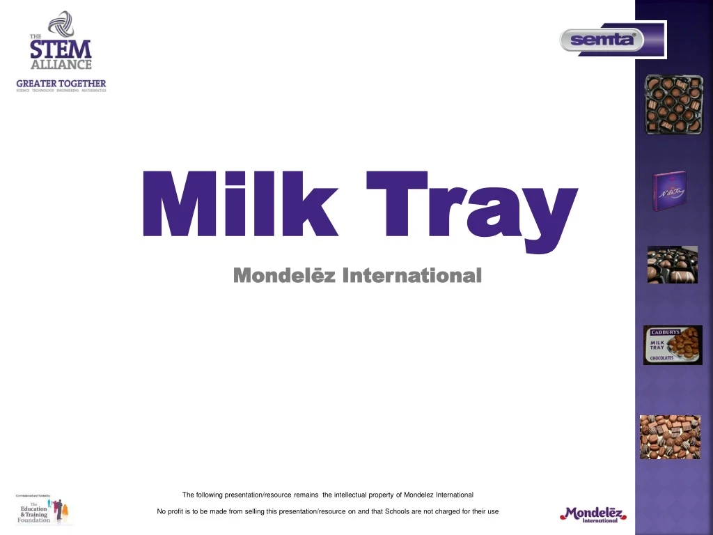 milk tray mondel z international