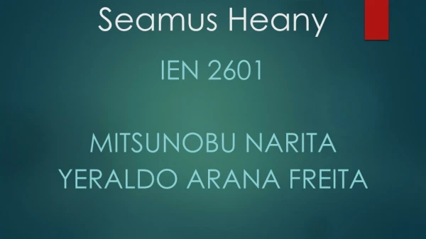 Seamus Heany