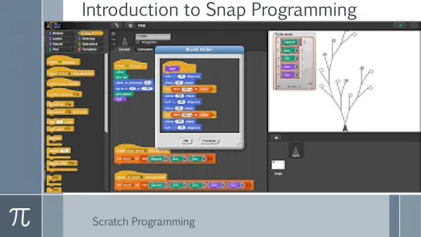 Introduction to Snap Programming