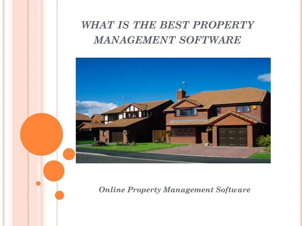 what is the best property management software