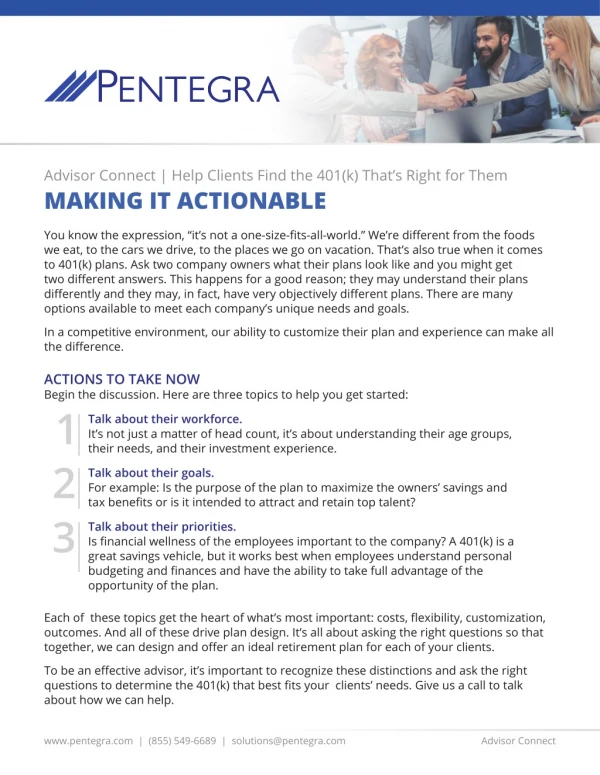 advisor connect help clients find the 401 k that