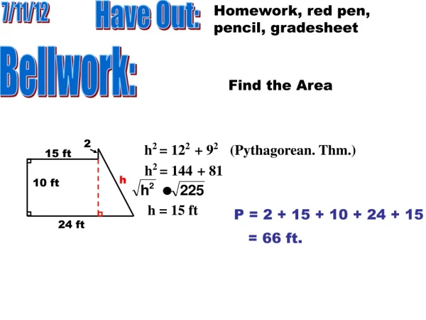 Homework, red pen, pencil, gradesheet