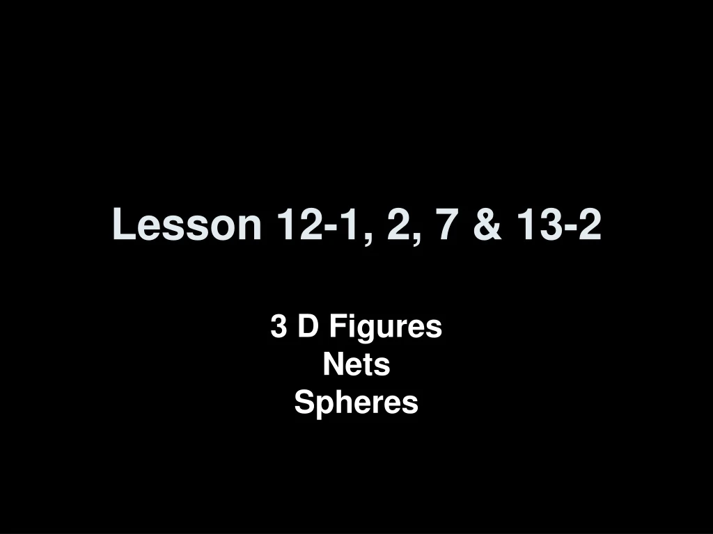 lesson 12 1 2 7 13 2