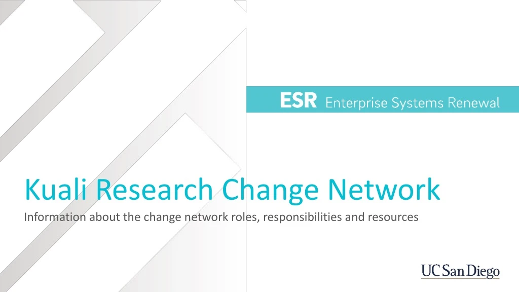 kuali research change network