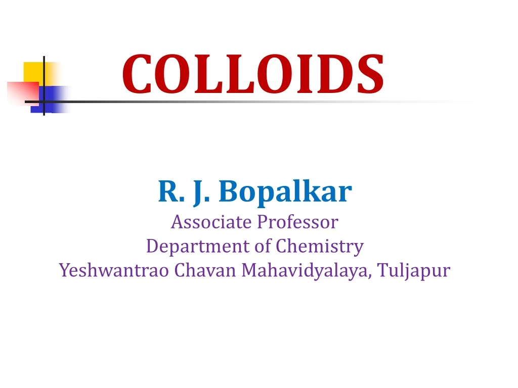 colloids