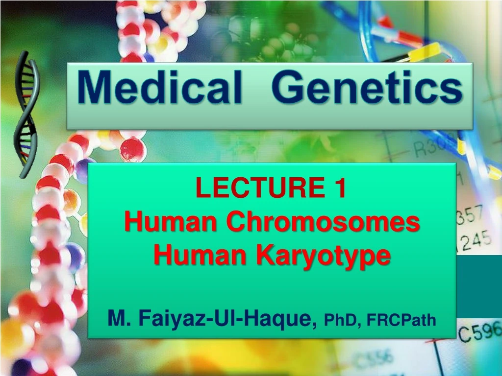 medical genetics