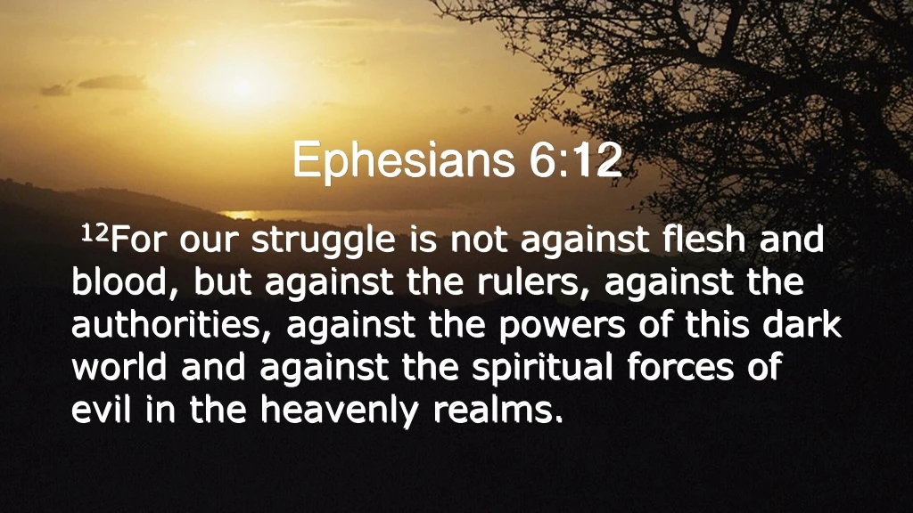 ephesians 6 12