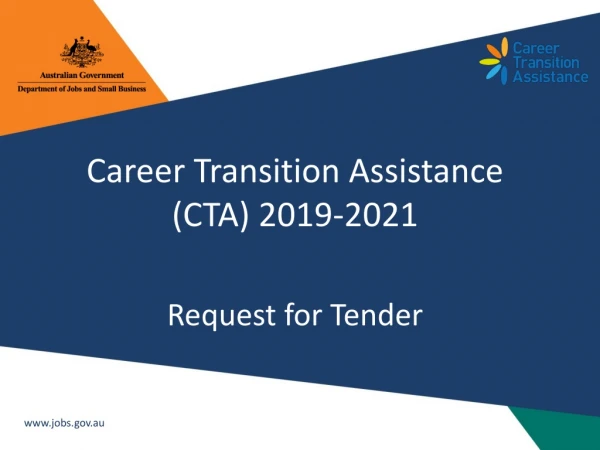 Career Transition Assistance (CTA) 2019-2021