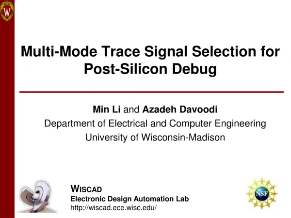 Multi-Mode Trace Signal Selection for Post-Silicon Debug