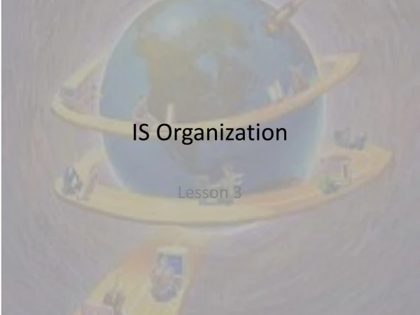 IS Organization