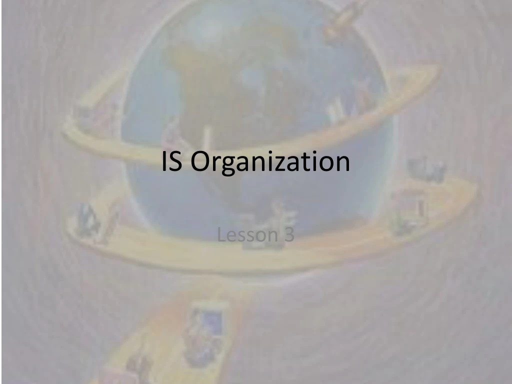 is organization