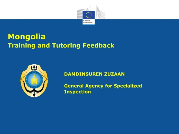 Mongolia Training and Tutoring Feedback