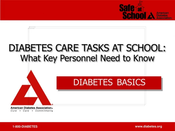 DIABETES BASICS