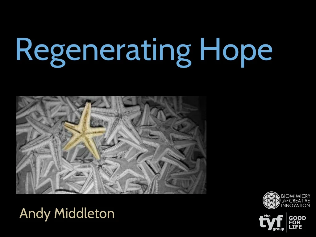 regenerating hope