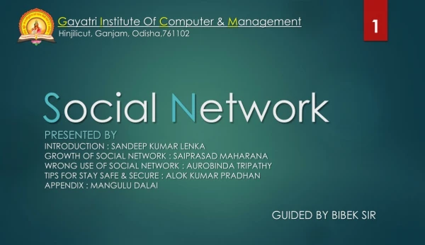 S ocial N etwork