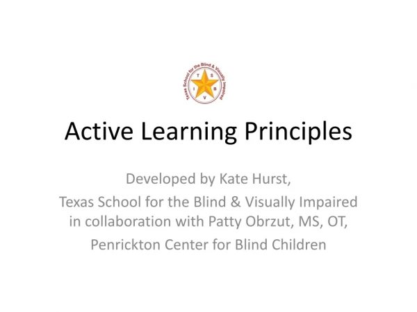 Active Learning Principles