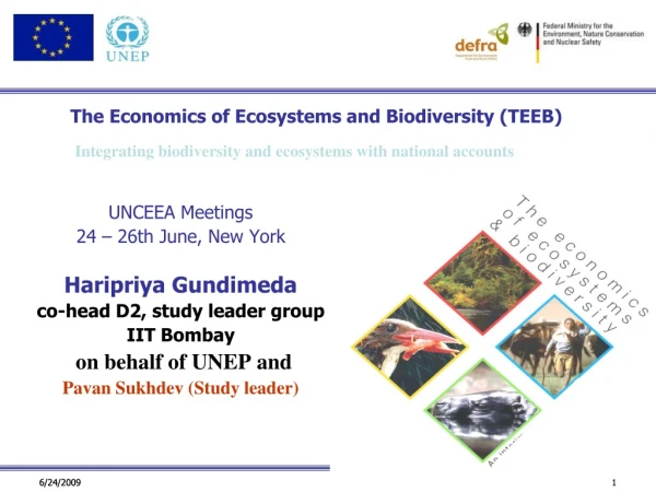 The Economics of Ecosystems and Biodiversity (TEEB)