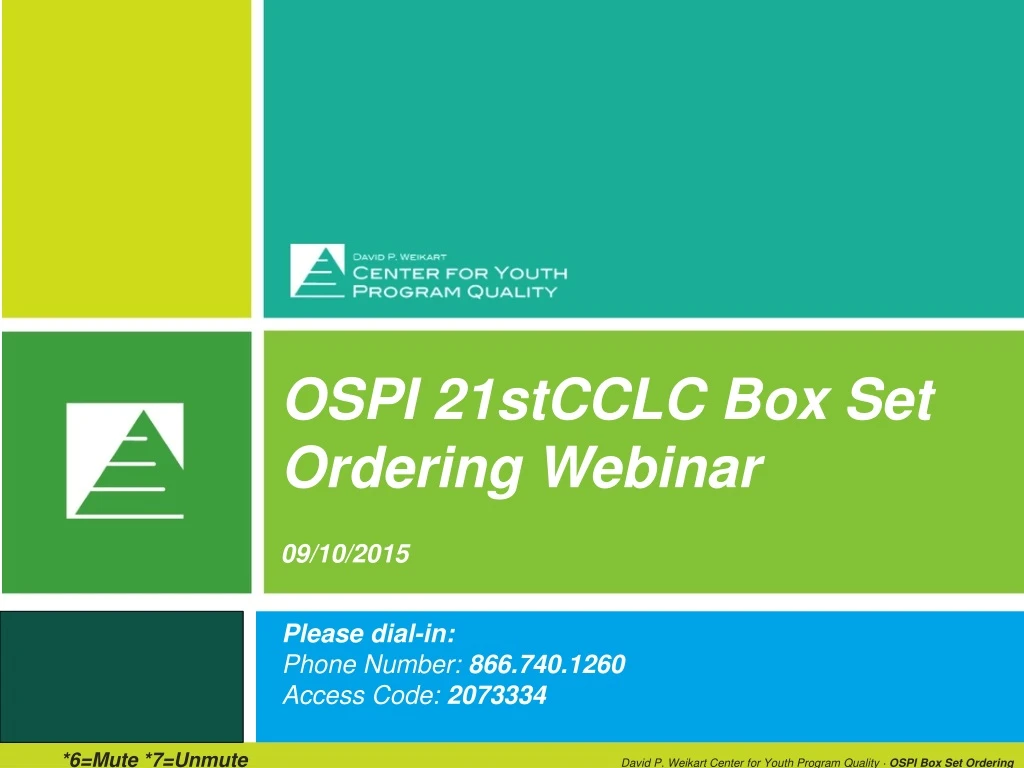 ospi 21stcclc box set ordering webinar 09 10 2015