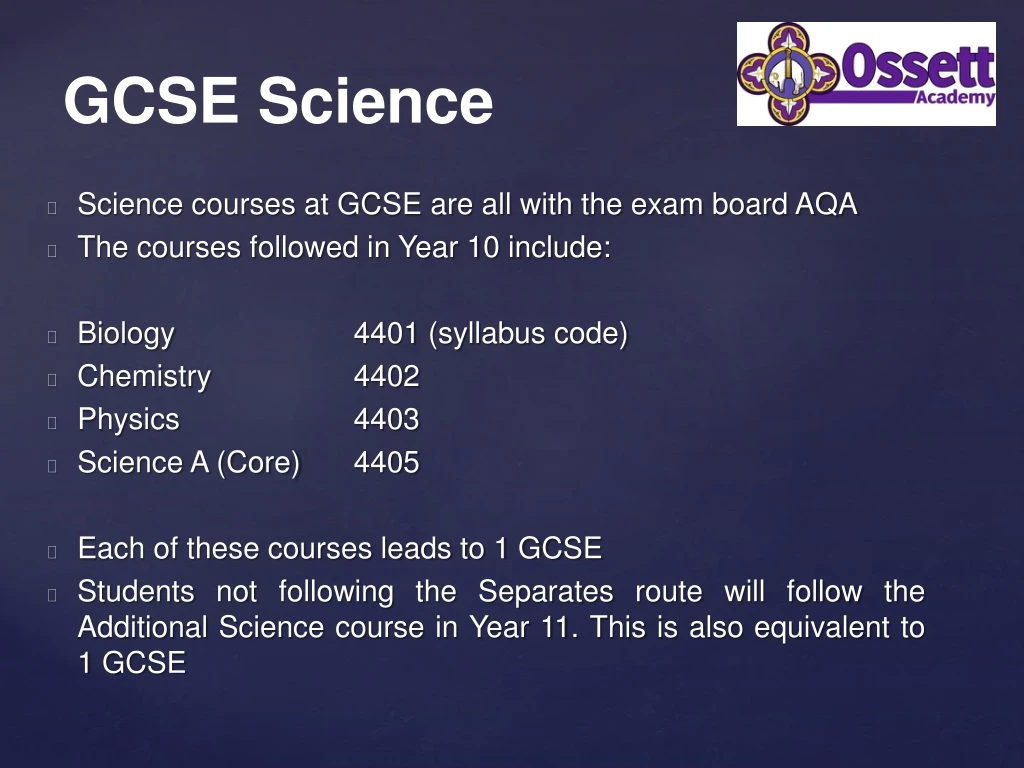 gcse science