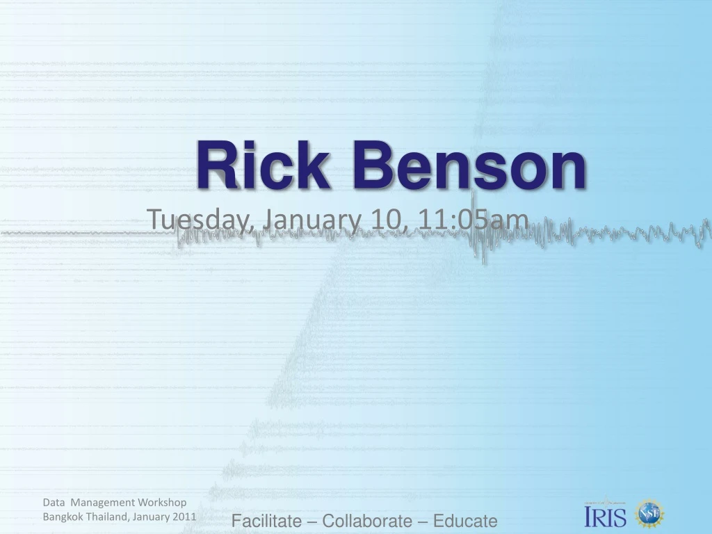 rick benson