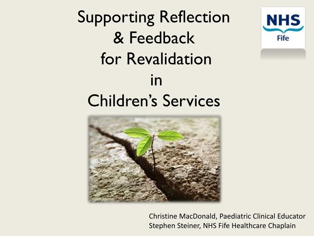 supporting reflection feedback for revalidation