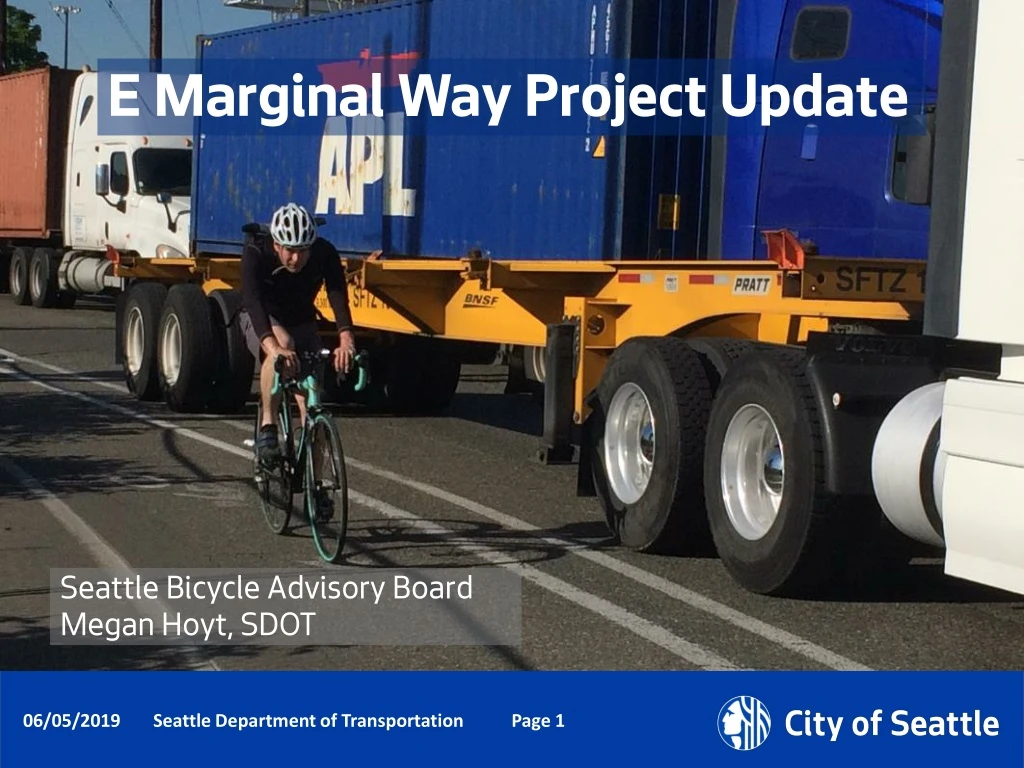 e marginal way project update