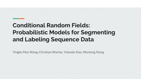 Conditional Random Fields: Probabilistic Models for Segmenting and Labeling Sequence Data