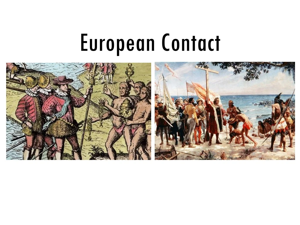 european contact