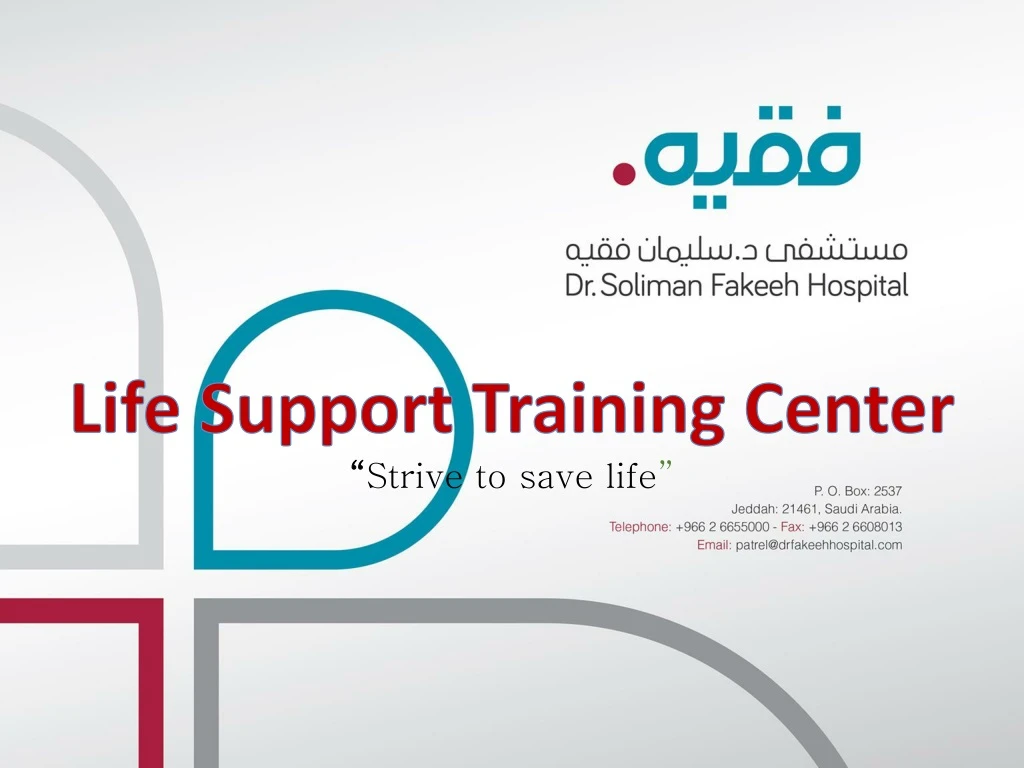 life support training center strive to save life