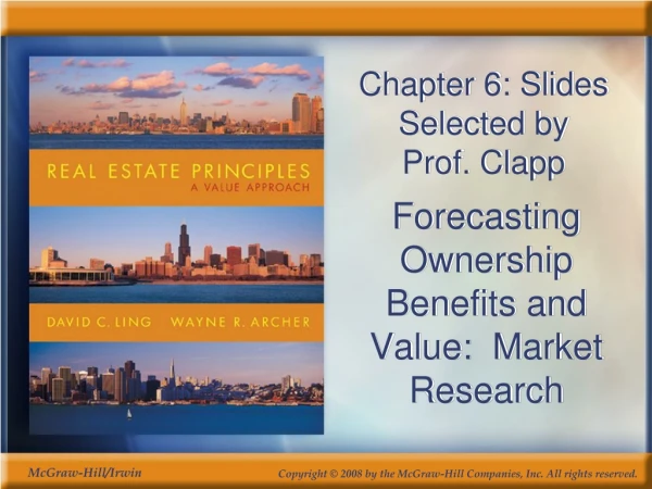 Chapter 6: Slides Selected by Prof. Clapp