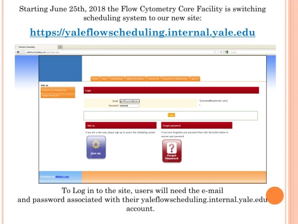 Starting June 25th, 2018 the Flow Cytometry Core Facility is switching
