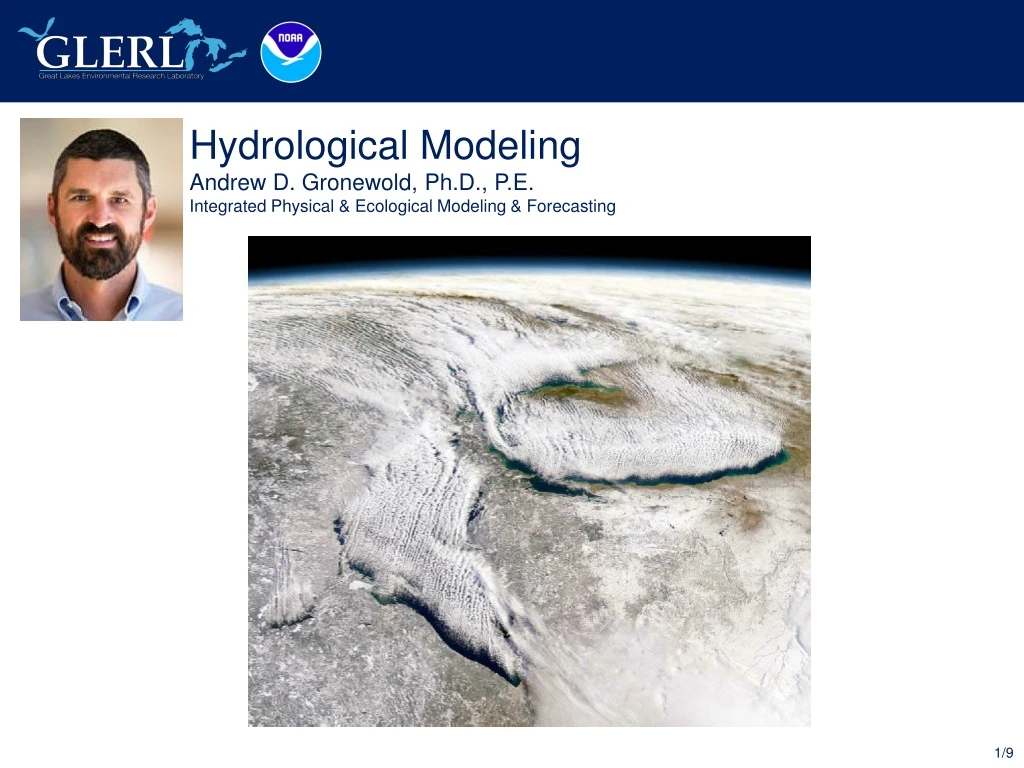 hydrological modeling andrew d gronewold