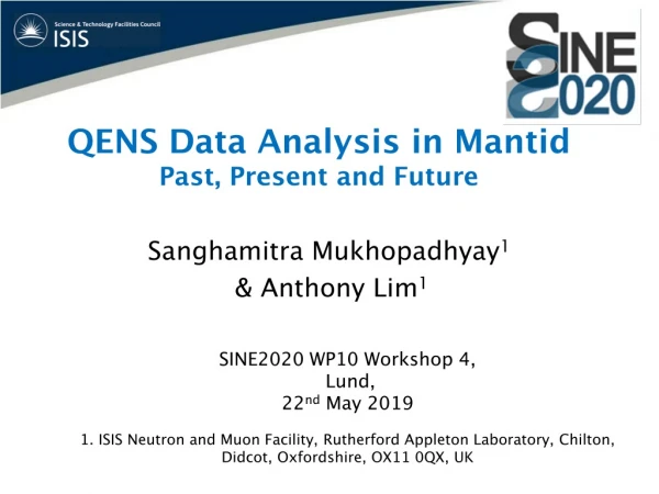 QENS Data Analysis in Mantid Past, Present and Future