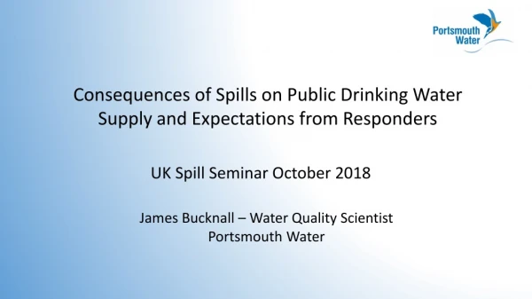 UK Spill Seminar October 2018