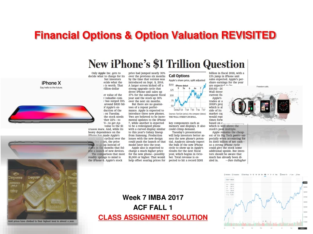 financial options option valuation revisited