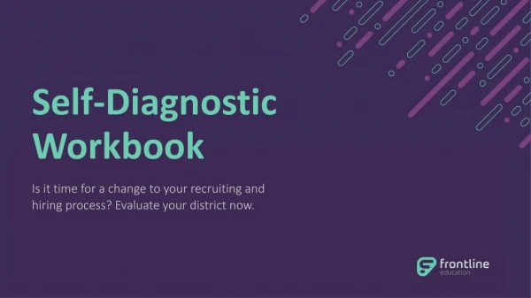 Self-Diagnostic Workbook