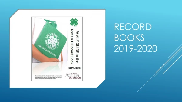 Record Books 2019-2020