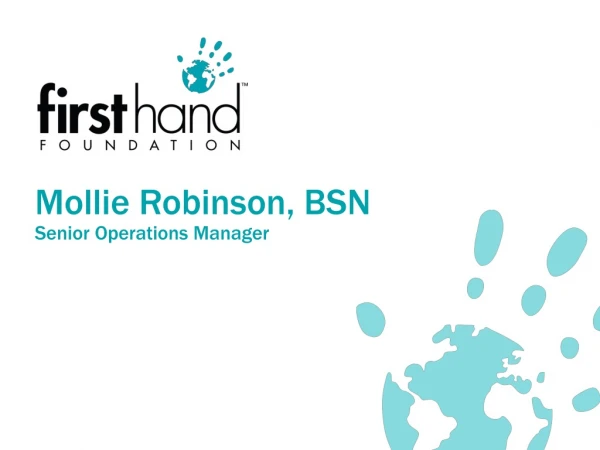 Mollie Robinson, BSN Senior Operations Manager
