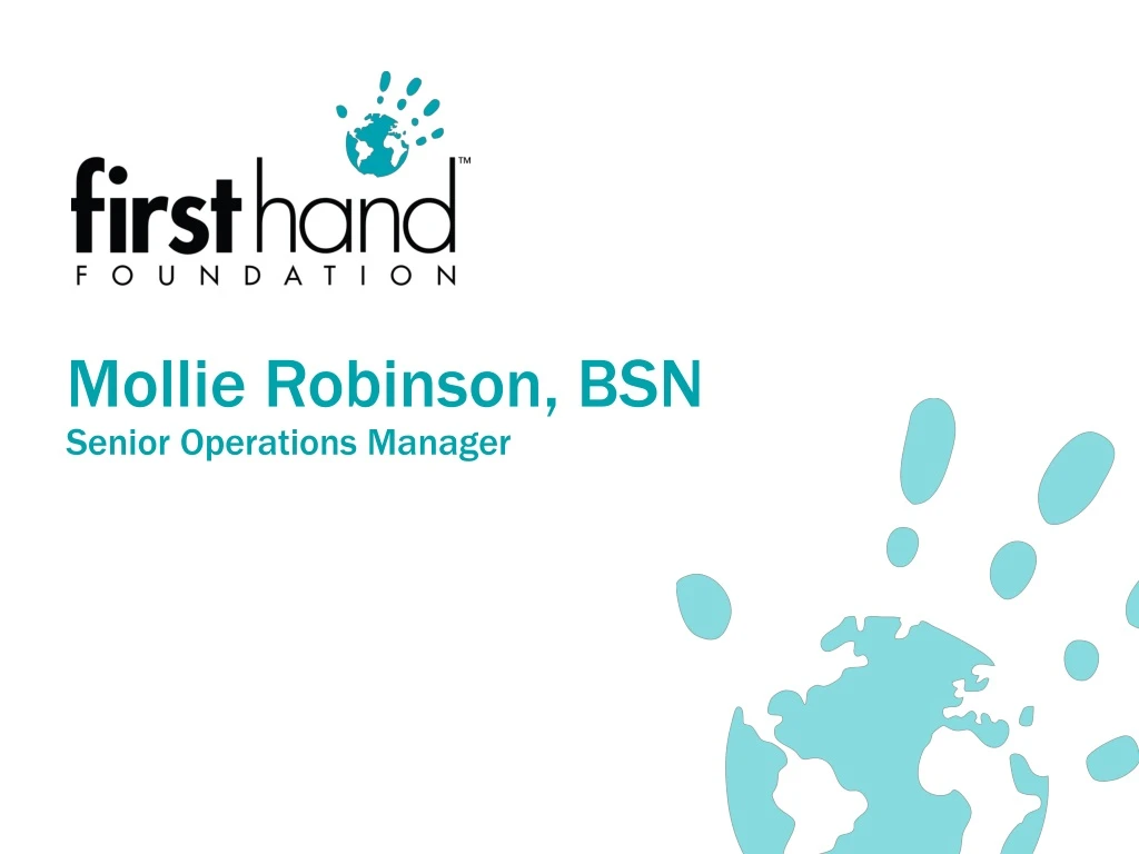 mollie robinson bsn senior operations manager