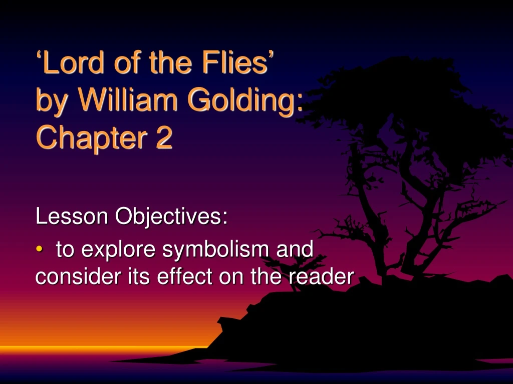 lord of the flies by william golding chapter 2