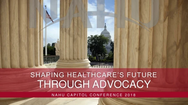 NAHU CAPITOL CONFERENCE 2018